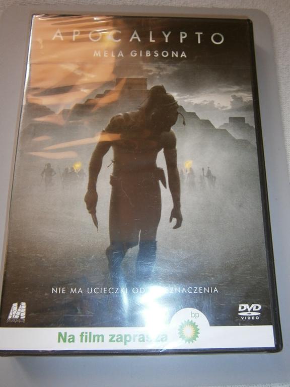 Apocalpto Mela Gibsona  film na  DVD  nowy