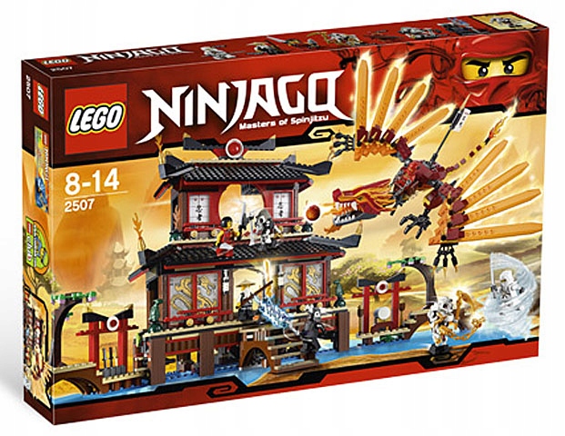 Lego 2507 Ninjago Świątynia Ognia