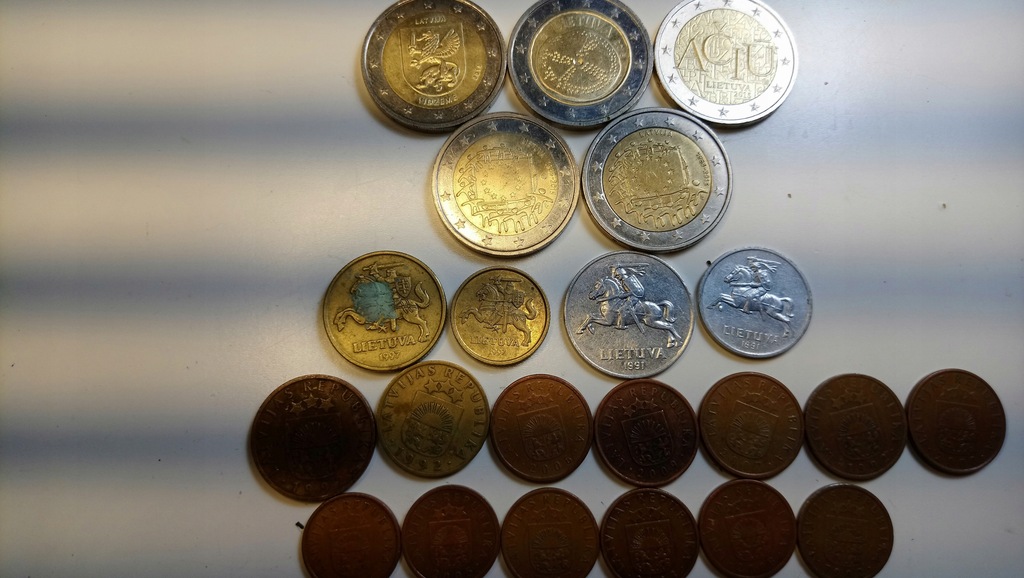 Купить Литва, Латвия - набор из 22 монет.: отзывы, фото, характеристики в интерне-магазине Aredi.ru