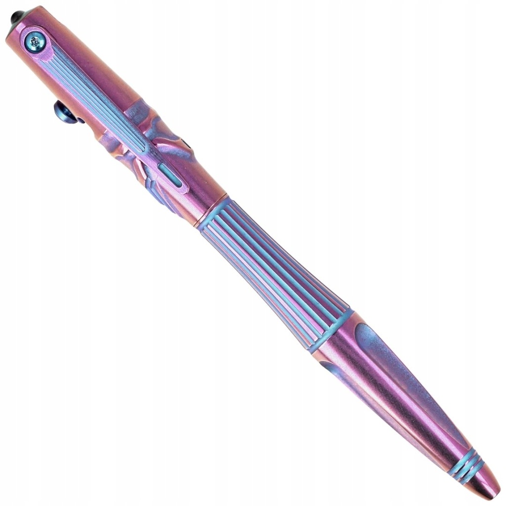 Długopis taktyczny RikeKnife Purple / Blue Titaniu
