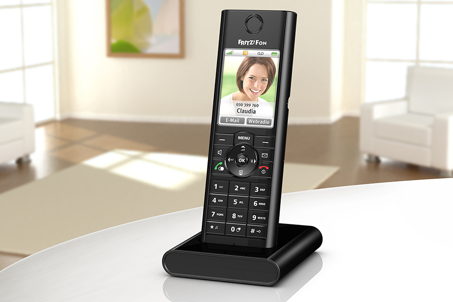 Купить AVM FRITZ!Fon C5 - стационарный телефон DECT VoIP: отзывы, фото, характеристики в интерне-магазине Aredi.ru