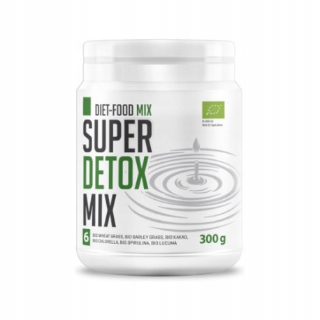 DIET FOOD Super Detox 300g KOKTAJL OCZYSZCZAJĄCY