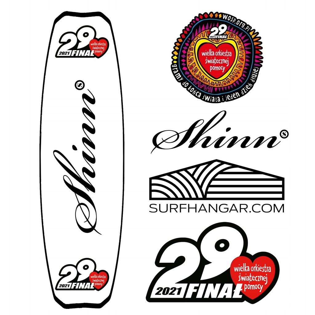 SHINN - deska do kitesurfingu model 2021