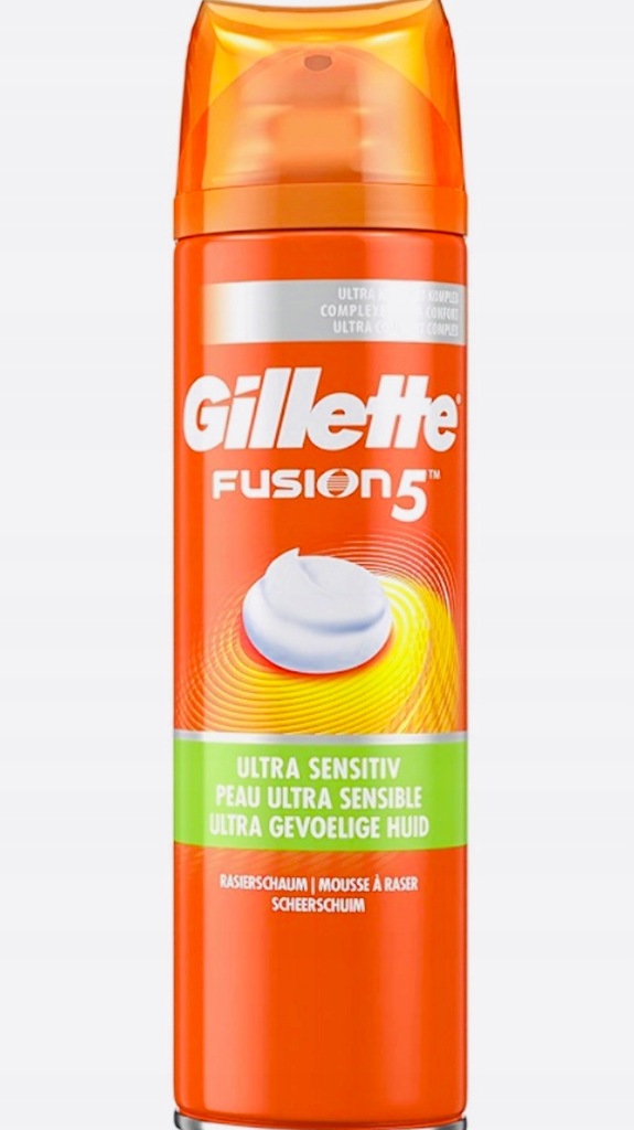 Gillette Fusion 5 Pianka do golenia 250ml