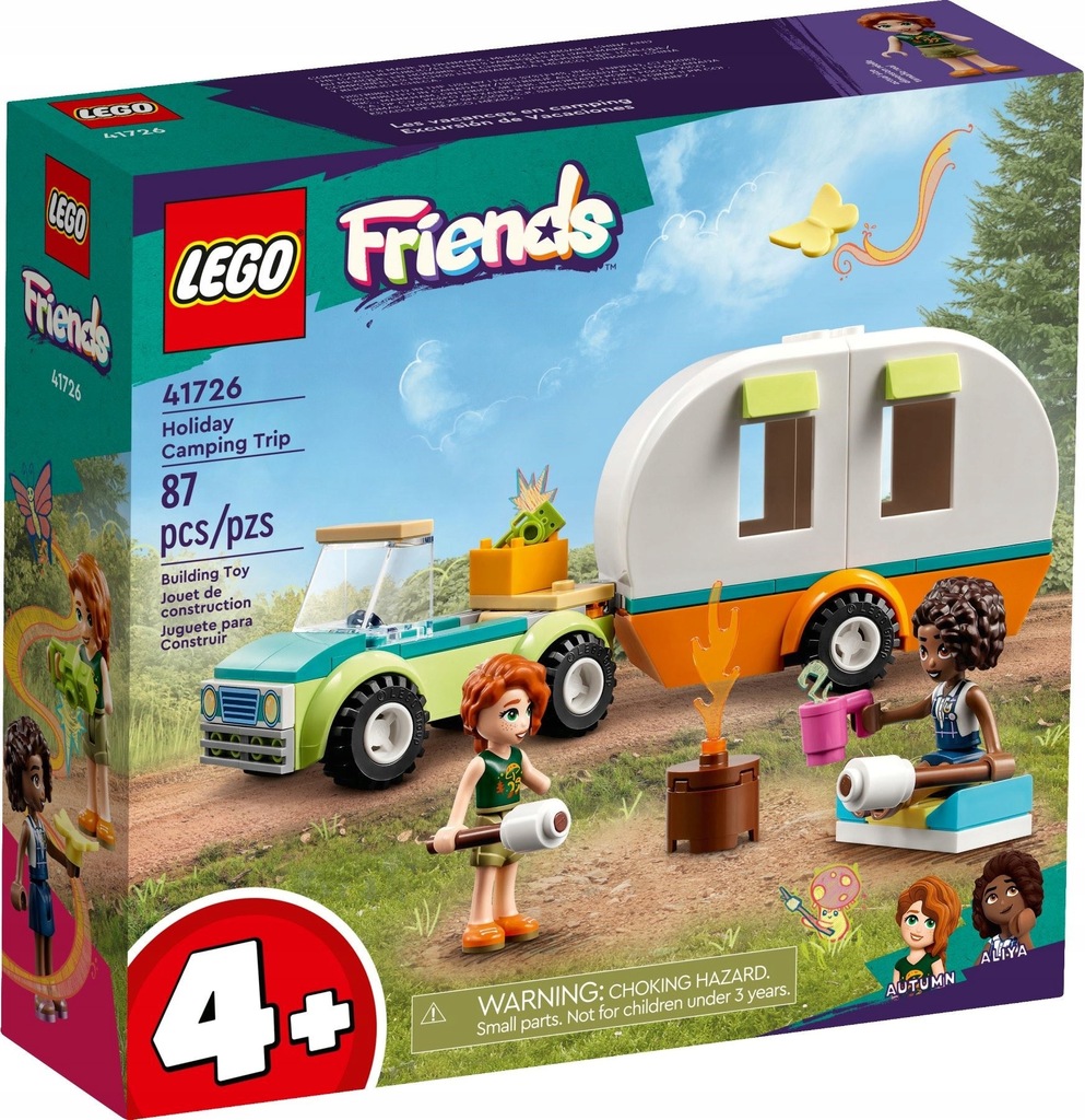 LEGO FRIENDS Wakacyjna wyprawa na biwak 41726