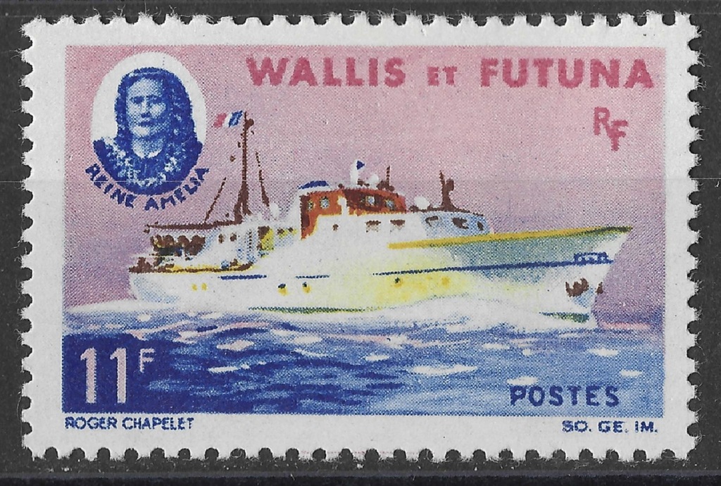 Wallis i Futuna - statek** (1965)
