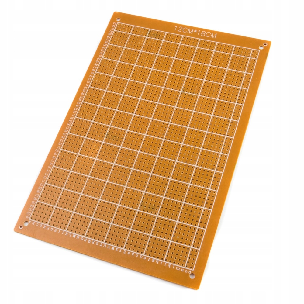 Uniwersalna płytka PCB 12x18cm jednostronna