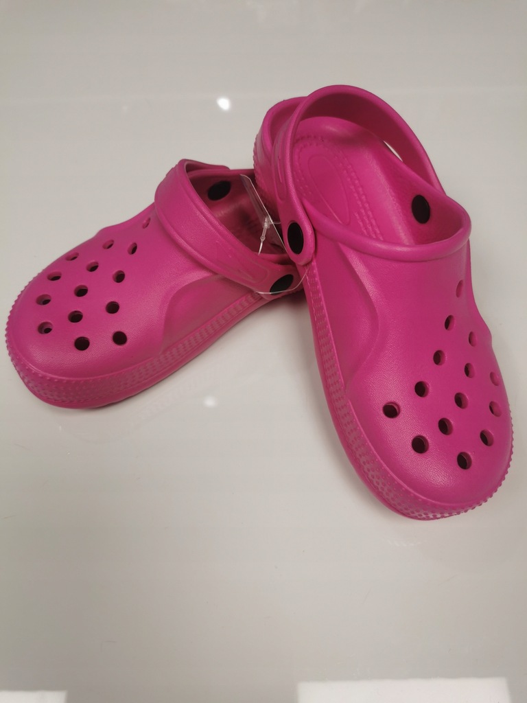 Eva klapki crocs 159X/Y r. 32/20,5 cm różowy