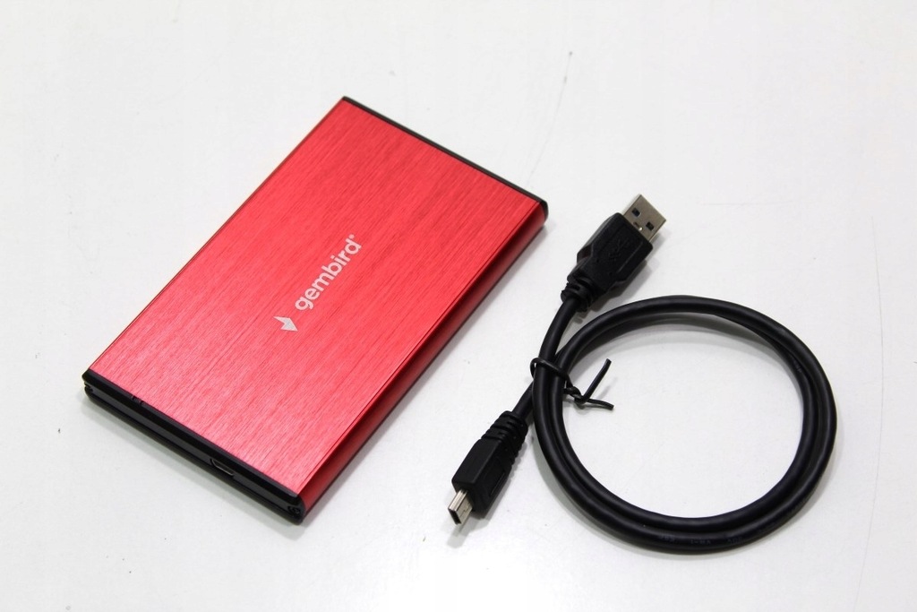 Dysk przenośny Gembird USB3.0 320GB Czerwony FV GW