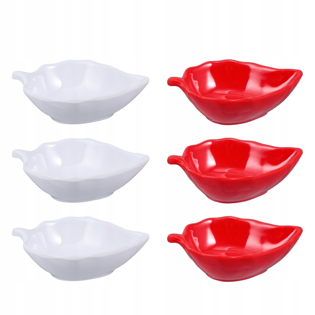 1 Zestaw 6 Sztuk Kreatywny Sos Dishes Melamine