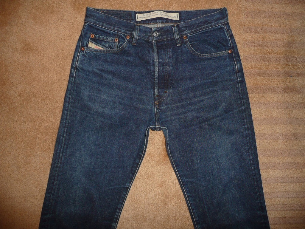 Spodnie dżinsy DIESEL W31/L32=42/111cm jeansy