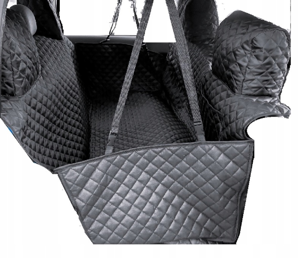 Wodoszczelny BOKI NA SUWAK mata pokrowiec siedzenia kanapa do przewozu psa