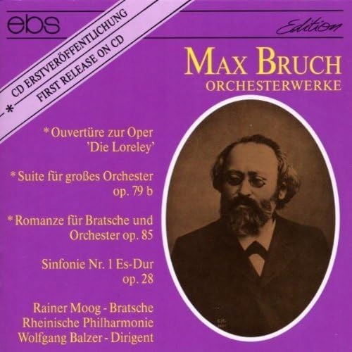 Moog/Balzer/Rheinische Philharmonie Max Bruch: Works for Orchestra