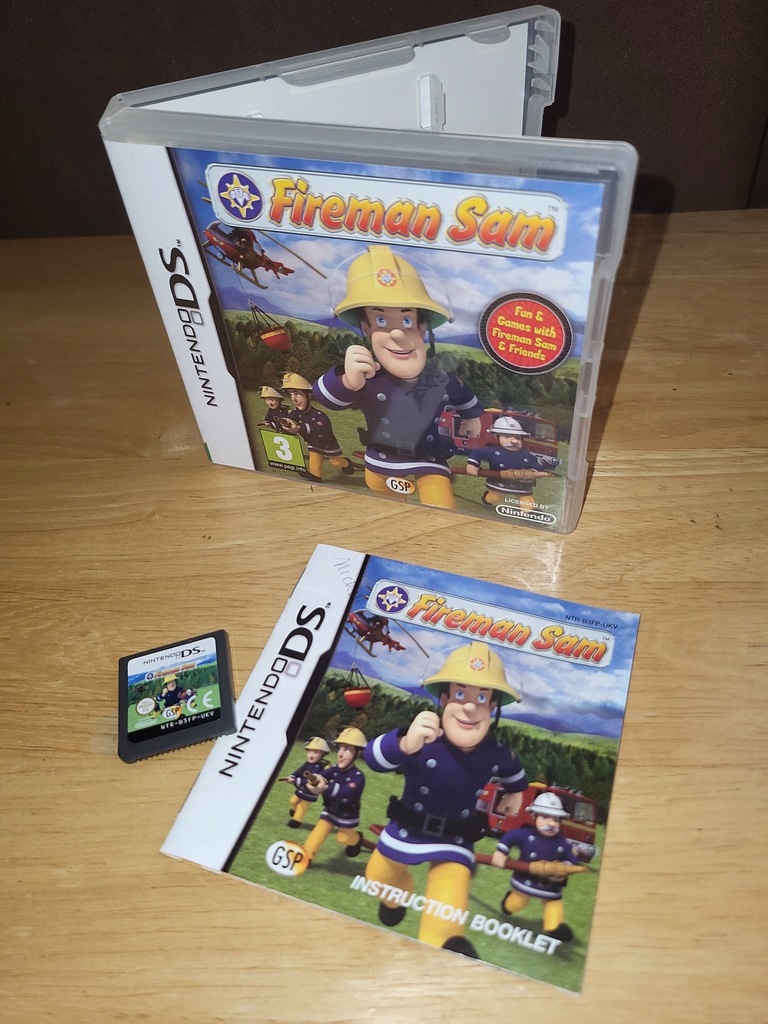 FIREMAN SAM - NINTENDO DS KOMPLET