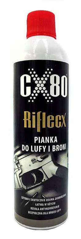 Pianka do czyszczenia lufy i broni Riflecx CX-80 500ml