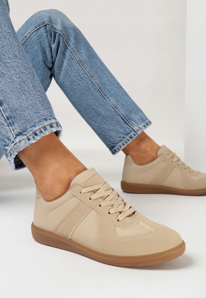 Born2Be Ciemnobeżowe Sneakersy damskie 36