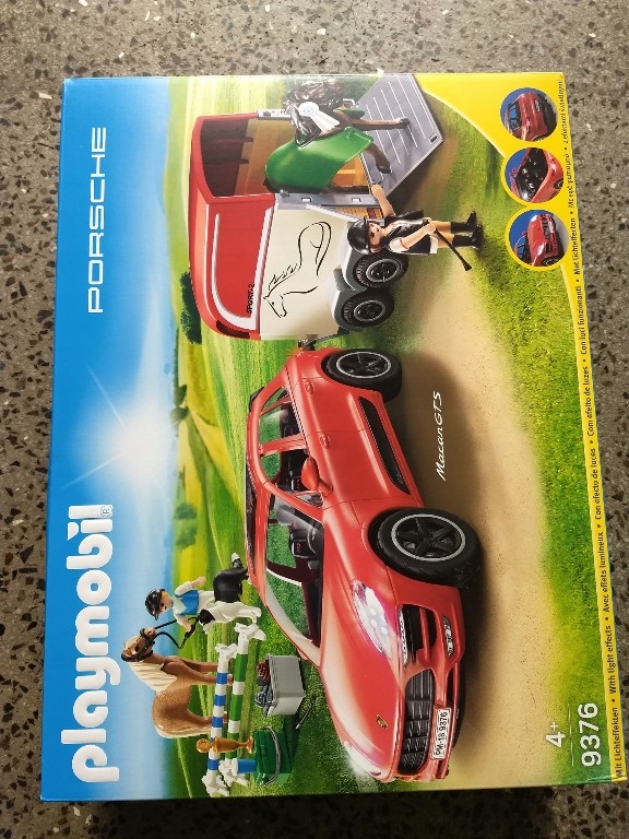 Playmobil 9376 Porsche Macan GTS Przyczepa z ko?? - 8331766269 - oficjalne archiwum Allegro