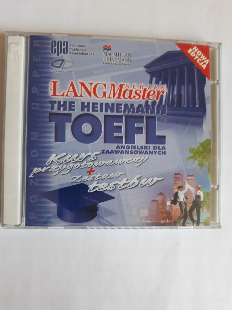 LANGmaster The Heinemann TOEFL angielski zaawansow