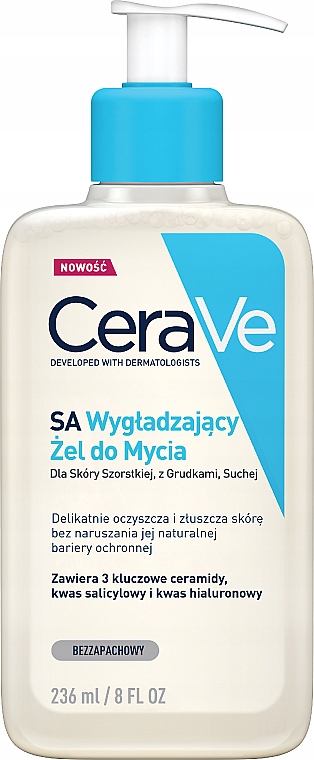 CERAVE SA wygładzający żel do mycia oczyszcza 236