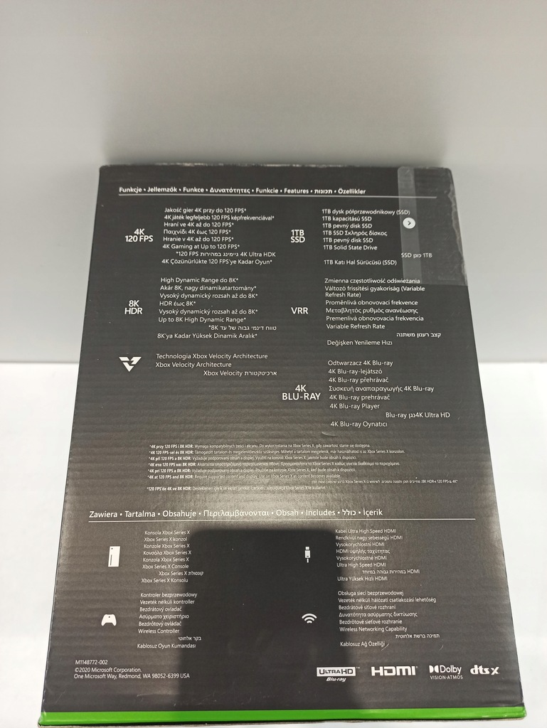 Konsola Microsoft Xbox Series X RRT-00010 czarna - 12588718844 ...