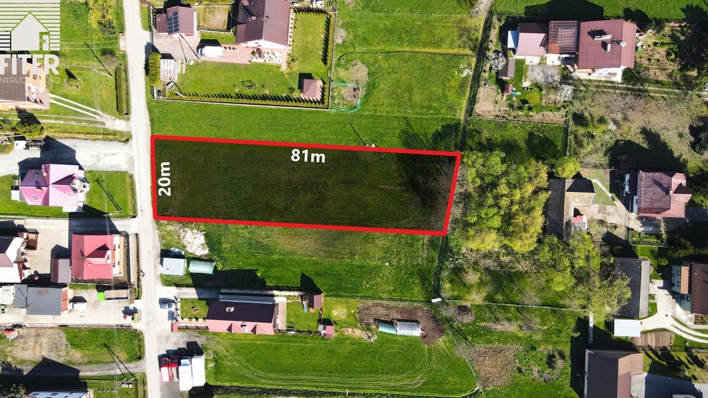 Działka, Uszew, Gnojnik (gm.), 1600 m²