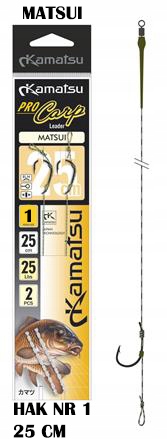 Kamatsu Pro Carp MATSUI BLN 25cm 25lbs hak #1