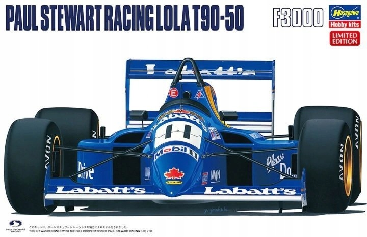Paul Stewart Racing Lola T90-50 F3000 Hasegawa 20429 skala 1/24