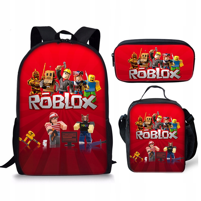 Roblox Plecak Pudełko z ołówkiem satchel Mała