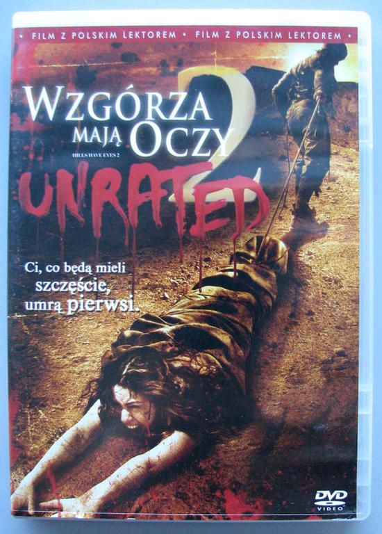 DVD - Wzgórza mają oczy  2 Unrated