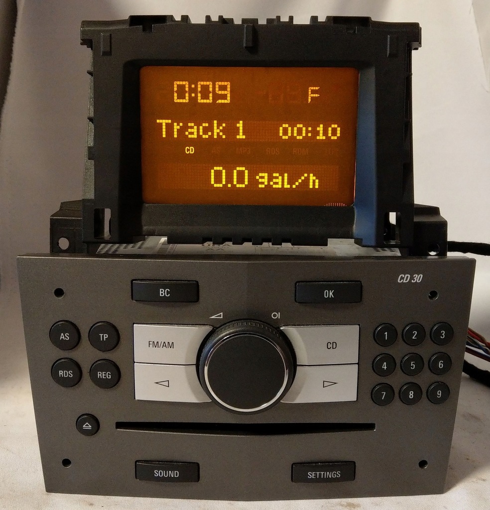RADIO CD OPEL ASTRA H ZAFIRA B cd30 OPEL ANTARA - 9149823078 ...