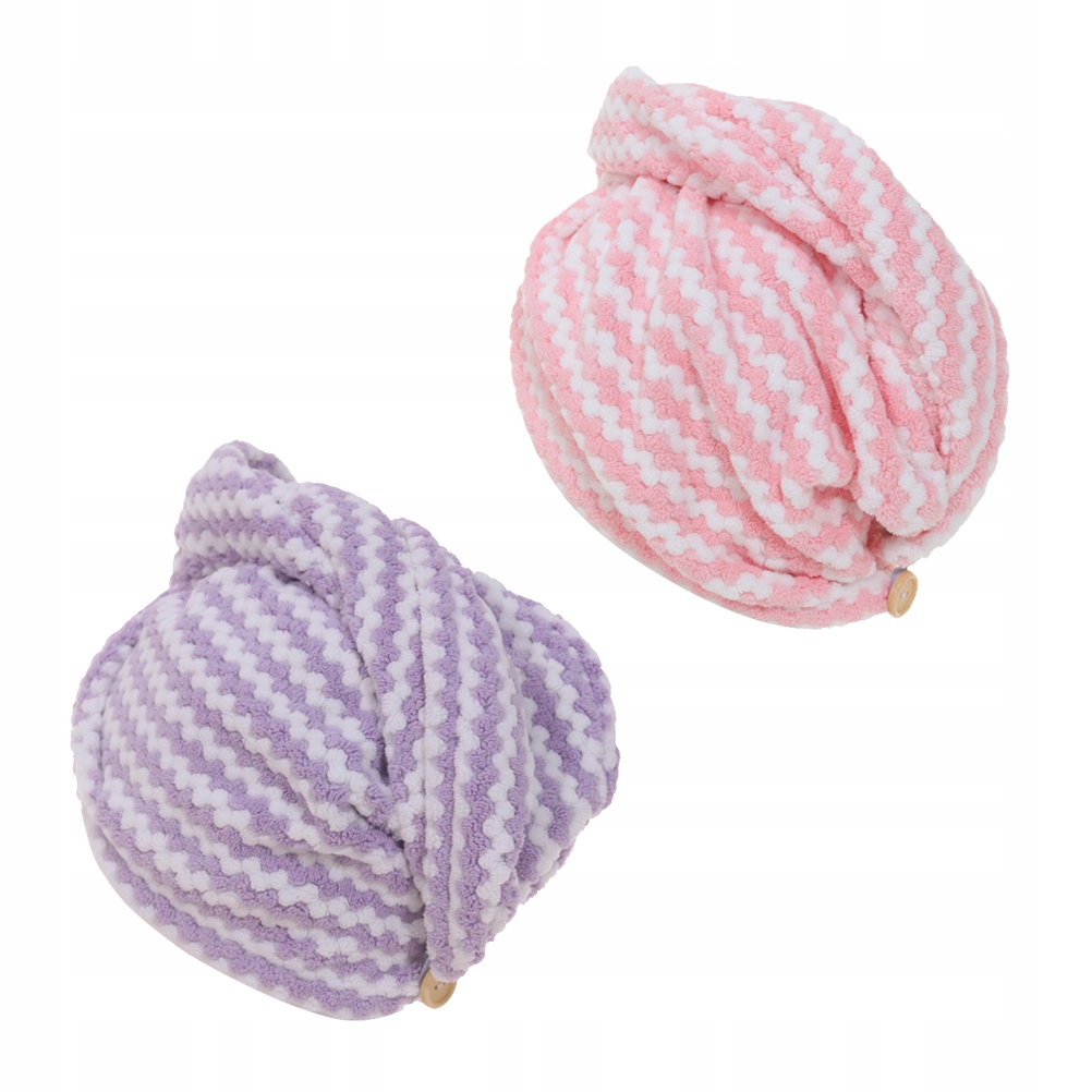 2PCS HAIR DRYING CAPS FAST DRYING HAIR CAP QUICK