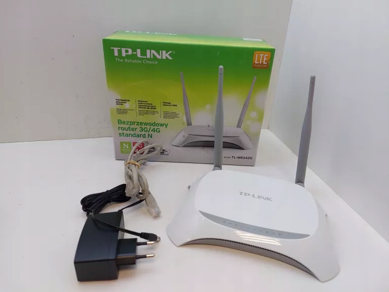ROUTER TP-LINK 3G/4G TL-MR3420 KOMPLET