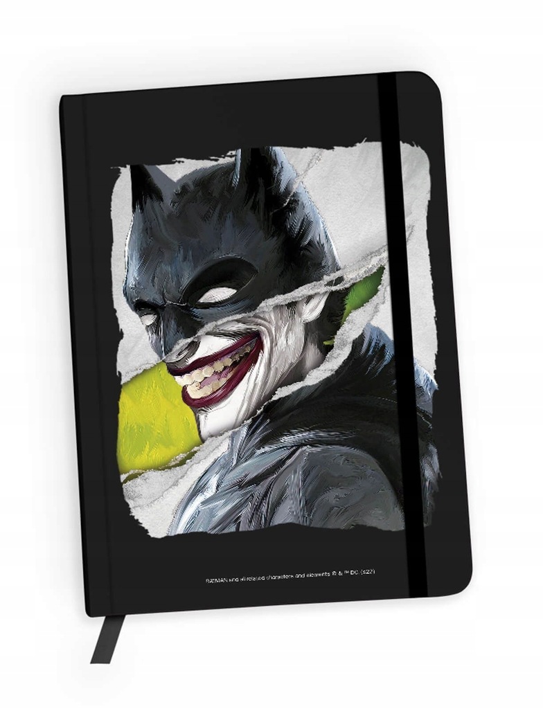 Joker i Batman zeszyt notes A5, 96 kartek w kratkę