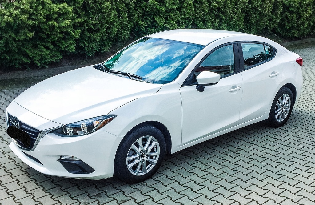 Mazda 3 SEDAN 2016 2.0 benzyna automat biała perła