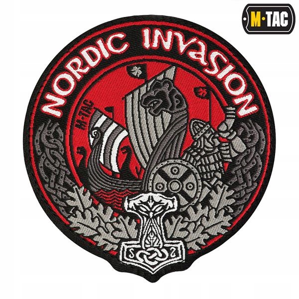 M-Tac naszywka Nordic Invasion (Żakard)
