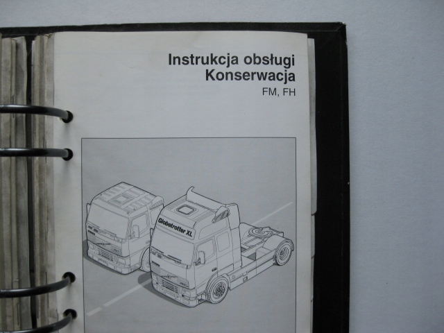 VOLVO FH Polska instrukcja obsługi Volvo FM 7698215387