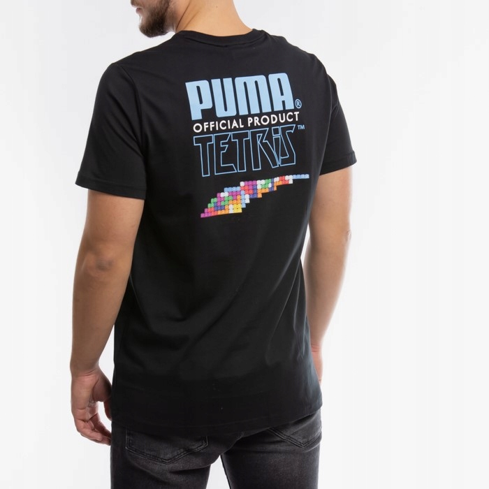 Koszulka Puma x Tetris Black 597138 01 M
