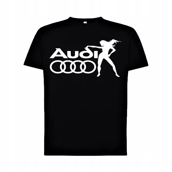 Koszulka T shirt Audi Girl Unisex Bawełna 190g