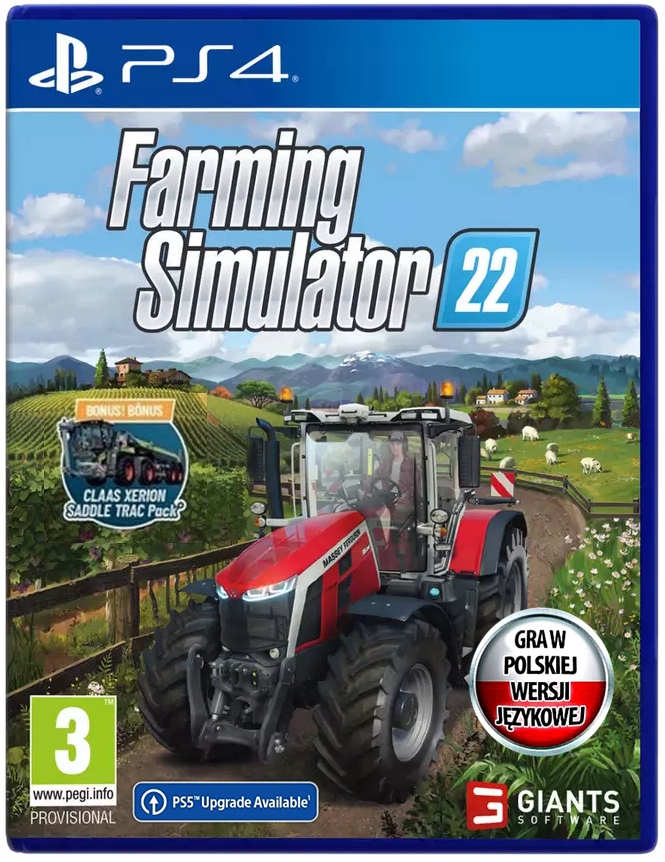 Купить FARMING SIMULATOR 22 Farm Simulator 2022 PL PS4: отзывы, фото и ...