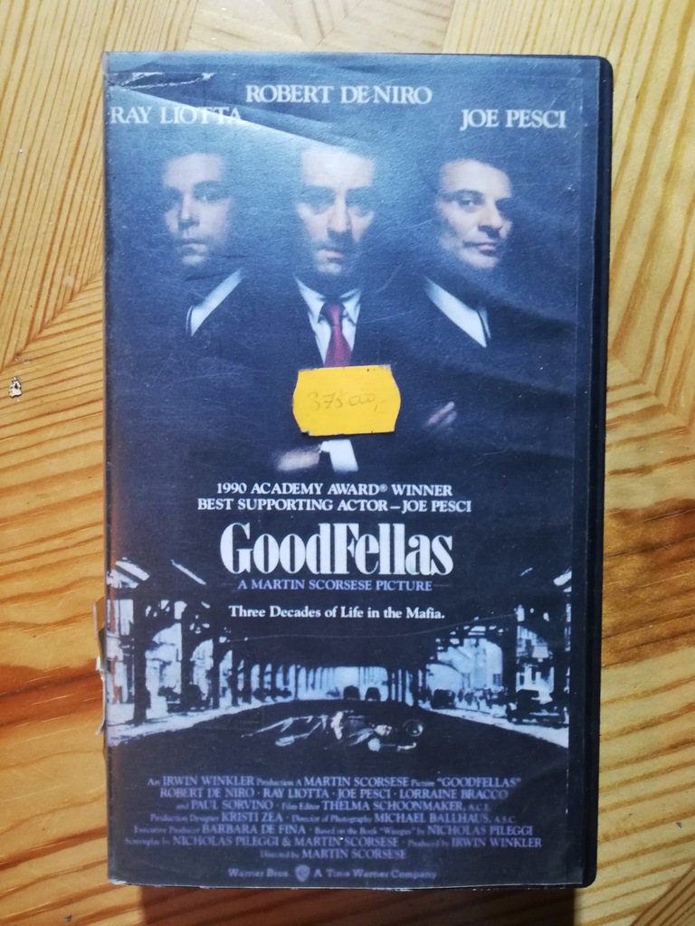 CHŁOPCY Z FERAJNY - GOODFELLAS - De Niro [VHS]