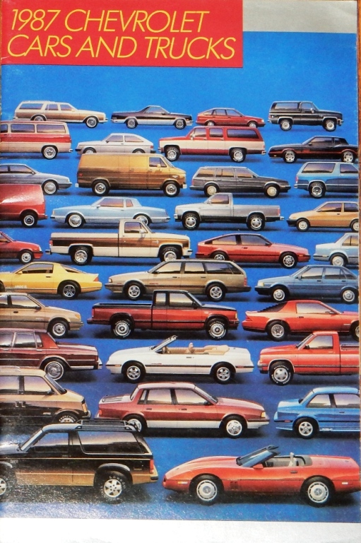 Prospekt reklamowy 1987 CHEVROLET