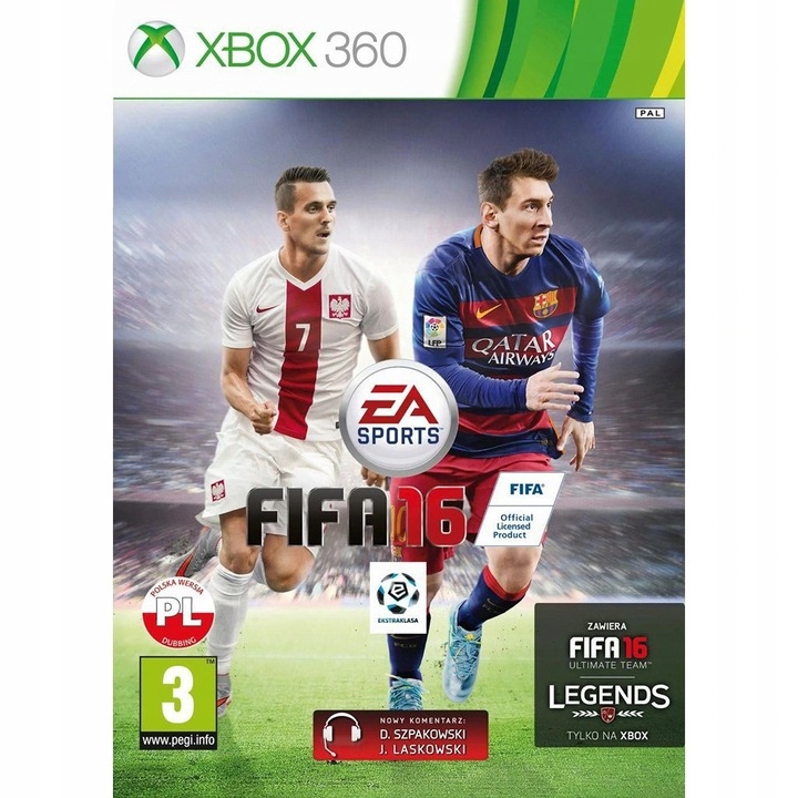 XBOX360 FIFA 16 NOWA / FOLIA / POLSKA DYSTRYBUCJA