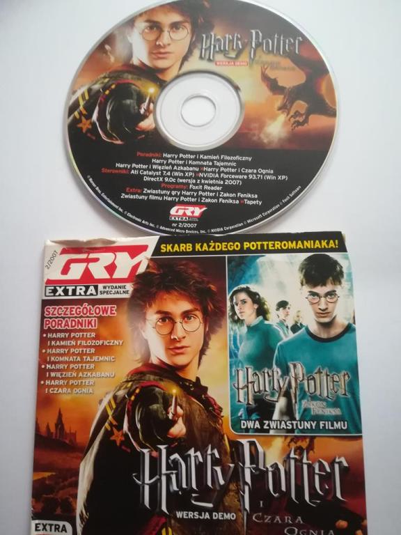 Płyta CD demo Harry Potter