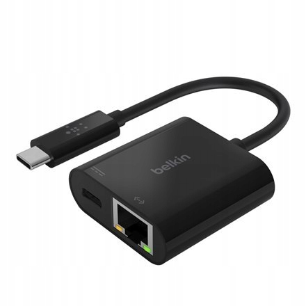 Belkin USB-C to Ethernet + Charge Adapter INC001bt