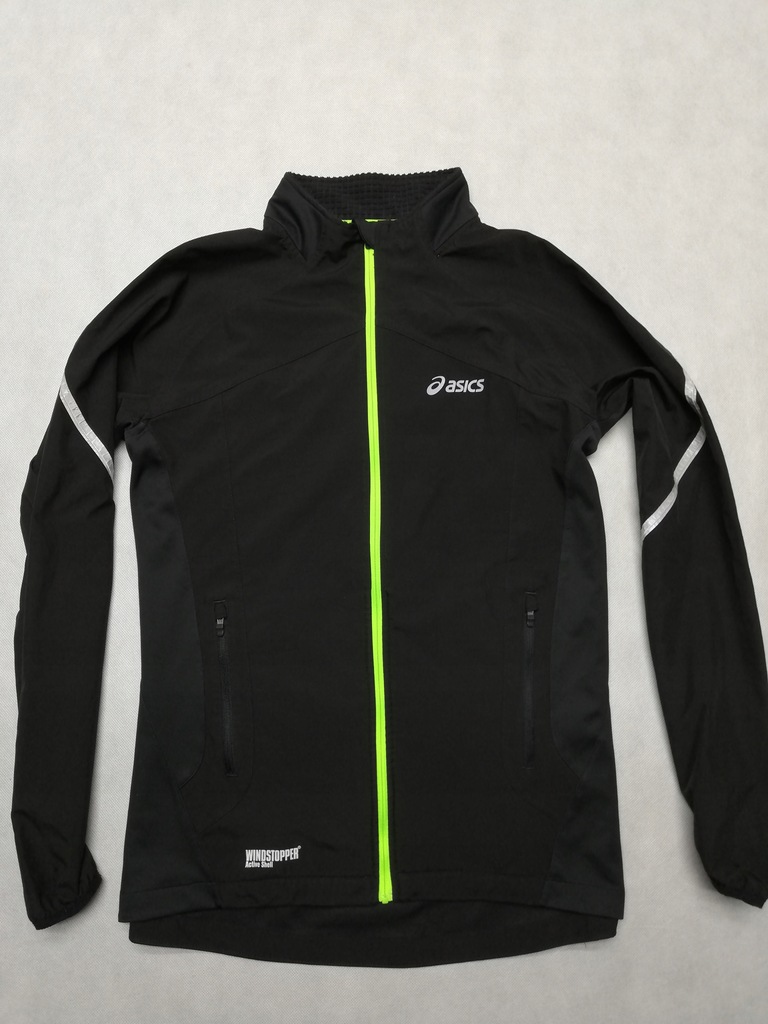 ASICS ACTIVE SHELL WINDSTOPPER BLUZA BIEGOWA ROZ M