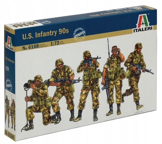 Купить Американская пехота '80/72 Italeri 6168: отзывы, фото, характеристики в интерне-магазине Aredi.ru