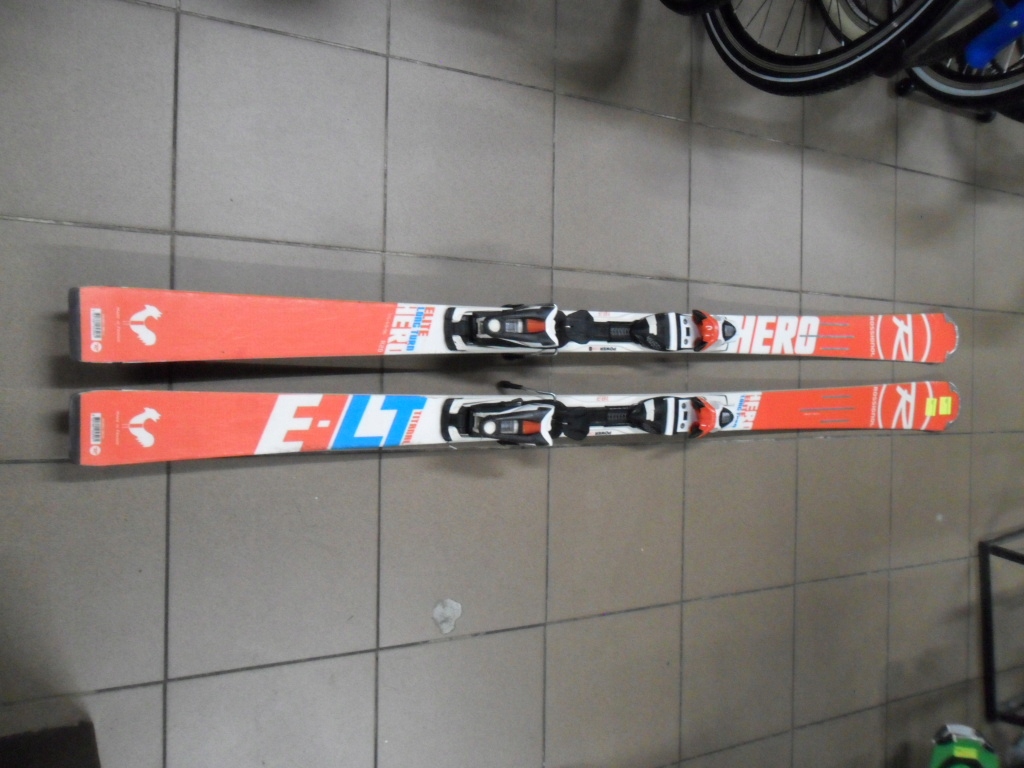 Narty ROSSIGNOL HERO E-LT + wiązania - 183cm