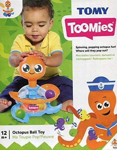 Toomies Octopus Ball Toy - Children's Preschool Ba