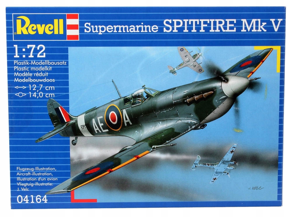 Купить REVELL 04164 SPITFIRE MK V МОДЕЛЬ ЛЕЗВИЯ 1:72: отзывы, фото, характеристики в интерне-магазине Aredi.ru