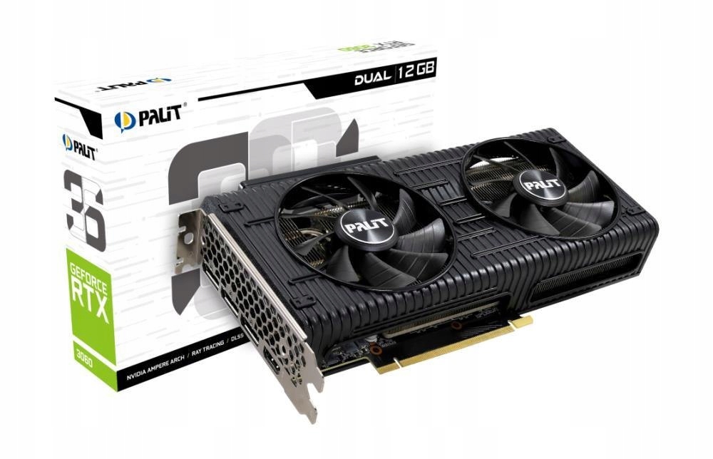 VGA PCIE16 RTX3060 12GB GDDR6/RTX3060 DUAL 12G PALIT